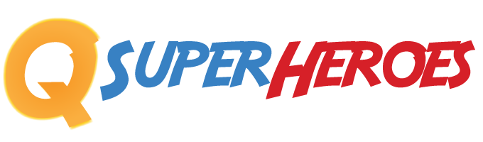 Logo de Q SuperHeroes