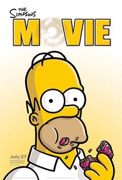 Poster of The Simpsons Movie (2007)