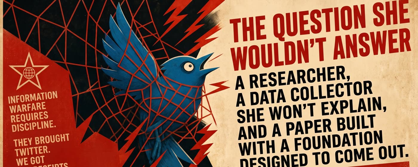 Cover image of the article The Question She Wouldn't Answer